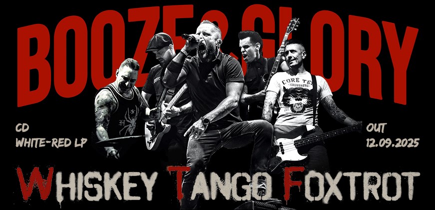 BOOZE & GLORY Whiskey Tango Foxtrot